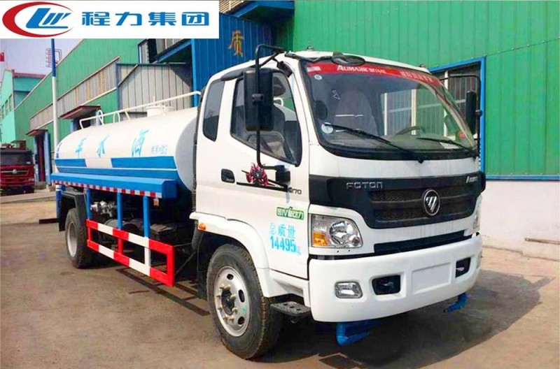 福田歐馬可5-6立方灑水車