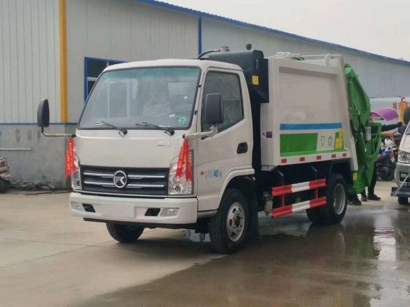 凱馬藍牌4方壓縮垃圾車