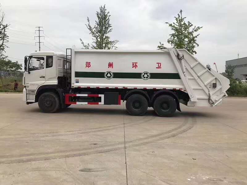 東風(fēng)天龍18方壓縮式垃圾車(chē)