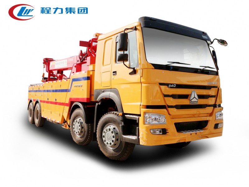 重汽豪沃前四后八一托一清障車
